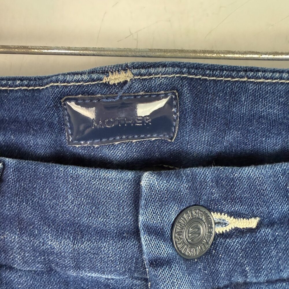 MOTHER High Waisted Looker Ankle Jeans The Road To Paradise Size 26 EUC - Picture 6 of 16